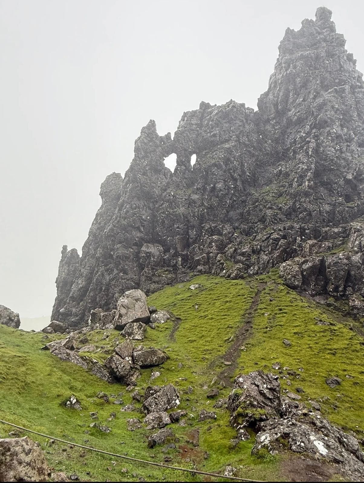 Isle of Skye Adventure, photo from the day