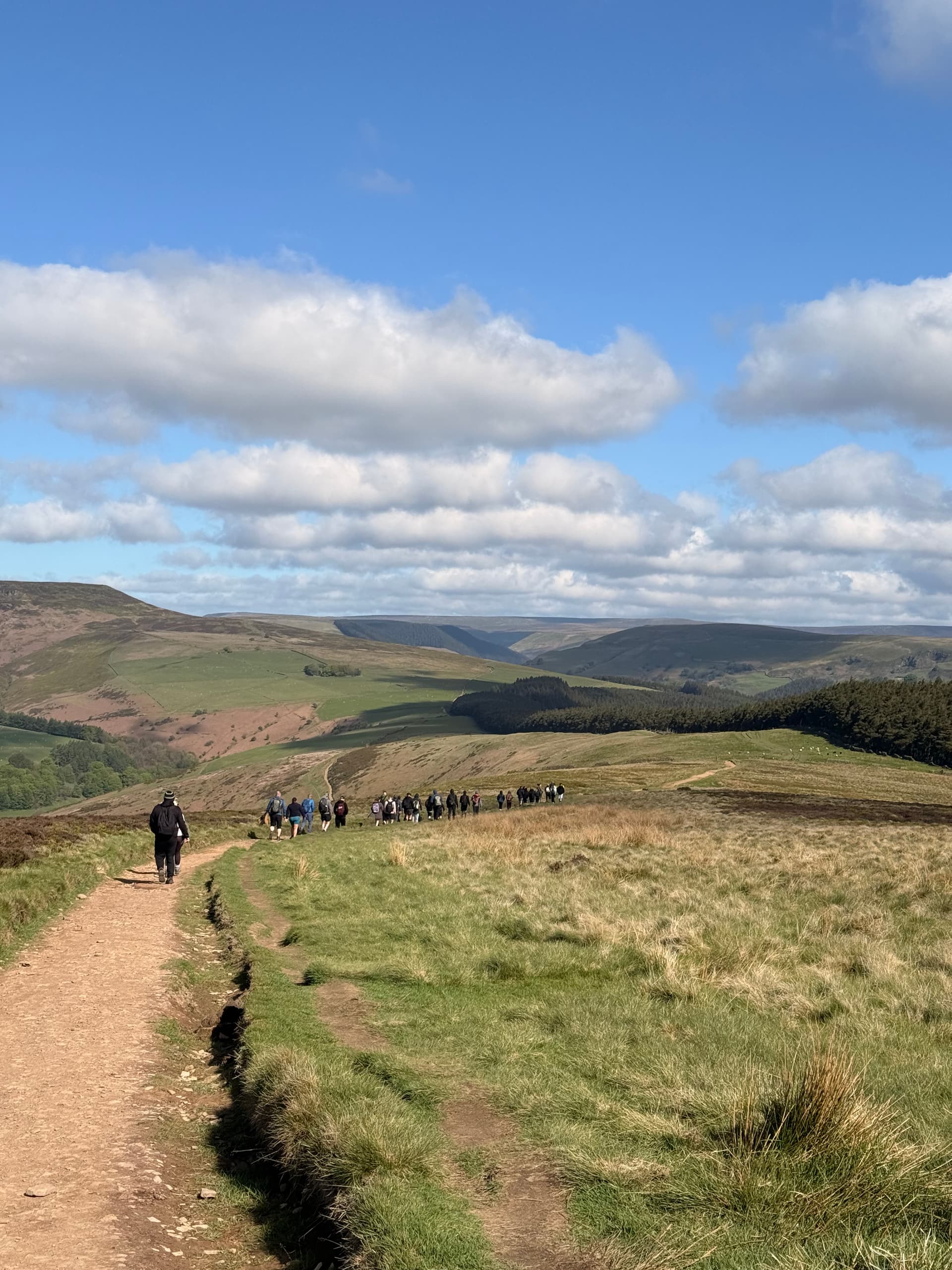 A moment from a Hike2Heal walk